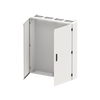 Wall-mounting cabinet, Field width: 4, Rows: 8, 1250 mm x 1050 mm x 225 mm, Grounded (Class I), IP55