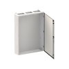 Wall-mounting cabinet, Field width: 3, Rows: 7, 1100 mm x 800 mm x 225 mm, Grounded (Class I), IP55