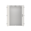 Wall-mounting cabinet, Field width: 4, Rows: 8, 1250 mm x 1050 mm x 225 mm, Grounded (Class I), IP55