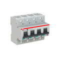 S804P-C125 High Performance Circuit Breaker. C Characteristic. 50kA, 125A, 4P