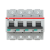 S804P-C125 High Performance Circuit Breaker. C Characteristic. 50kA, 125A, 4P