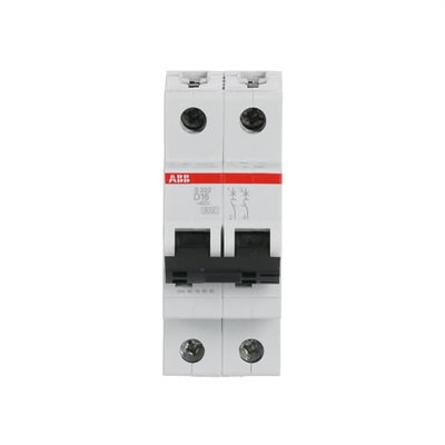 Miniature Circuit Breaker - S200 - 2P - 16 A - D - (AC) 6 kA