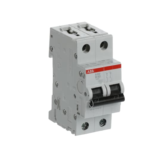 Miniature Circuit Breaker - S200 - 2P - 50 A - B - (AC) 6 kA