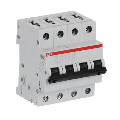 Miniature Circuit Breaker - S200 - 4P - 40 A - C - (AC) 6 kA