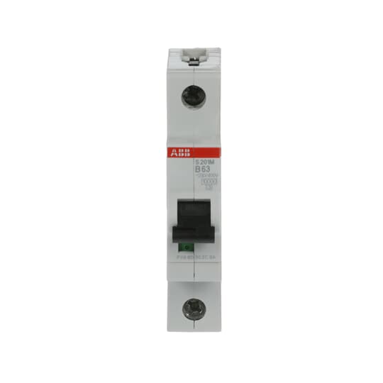Miniature Circuit Breaker - S200M - 1P - 63 A - B - (AC) 10 kA