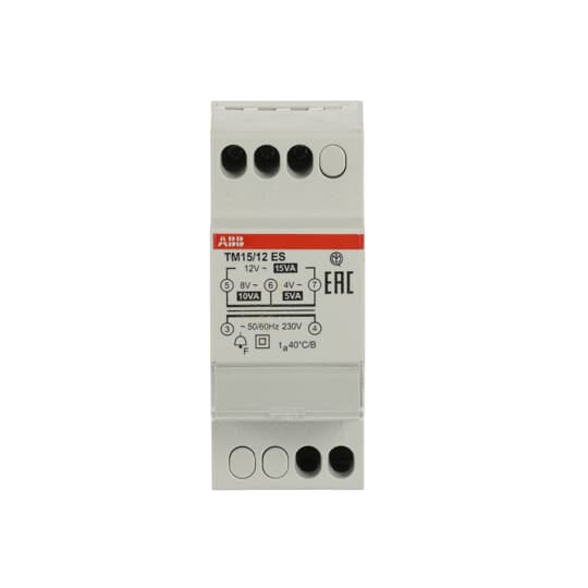 TM 15/12 ES Fail safe bell transformer