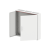 ComfortLine Compact distribution board, Surface mounting, 180 SU, Isolated (Class II), IP44, Field Width: 3, Rows: 5, 800 mm x 800 mm x 160 mm