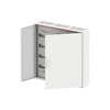 ComfortLine Compact distribution board, Surface mounting, 144 SU, Isolated (Class II), IP44, Field Width: 3, Rows: 4, 800 mm x 800 mm x 160 mm