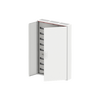 ComfortLine Compact distribution board, Surface mounting, 288 SU, Isolated (Class II), IP44, Field Width: 3, Rows: 8, 1250 mm x 800 mm x 160 mm