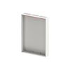 ComfortLine Compact distribution board, Surface mounting, 252 SU, Isolated (Class II), IP30, Field Width: 3, Rows: 7, 1100 mm x 800 mm x 160 mm