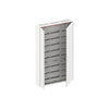 ComfortLine Compact distribution board, Surface mounting, 288 SU, Isolated (Class II), IP44, Field Width: 3, Rows: 8, 1250 mm x 800 mm x 160 mm