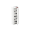 ComfortLine Compact distribution board, Surface mounting, 48 SU, Isolated (Class II), IP44, Field Width: 1, Rows: 4, 650 mm x 300 mm x 160 mm