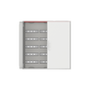 ComfortLine Compact distribution board, Surface mounting, 180 SU, Isolated (Class II), IP44, Field Width: 3, Rows: 5, 800 mm x 800 mm x 160 mm