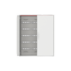 ComfortLine Compact distribution board, Surface mounting, 180 SU, Isolated (Class II), IP44, Field Width: 3, Rows: 5, 950 mm x 800 mm x 160 mm