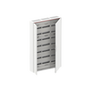 ComfortLine Compact distribution board, Surface mounting, 252 SU, Isolated (Class II), IP44, Field Width: 3, Rows: 7, 1250 mm x 800 mm x 160 mm