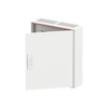 ComfortLine Compact distribution board, Surface mounting, 72 SU, Isolated (Class II), IP44, Field Width: 2, Rows: 3, 650 mm x 550 mm x 160 mm
