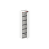 ComfortLine Compact distribution board, Surface mounting, 60 SU, Isolated (Class II), IP44, Field Width: 1, Rows: 5, 950 mm x 300 mm x 160 mm