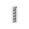 ComfortLine Compact distribution board, Surface mounting, 48 SU, Isolated (Class II), IP44, Field Width: 1, Rows: 4, 800 mm x 300 mm x 160 mm