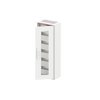 ComfortLine Compact distribution board, Surface mounting, 48 SU, Isolated (Class II), IP44, Field Width: 1, Rows: 4, 650 mm x 300 mm x 160 mm