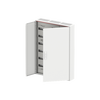 ComfortLine Compact distribution board, Surface mounting, 216 SU, Isolated (Class II), IP44, Field Width: 3, Rows: 6, 1100 mm x 800 mm x 160 mm