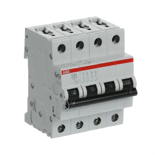 Miniature Circuit Breaker - S200 - 4P - 63 A - C - (AC) 6 kA – Image 2 of 3