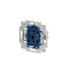 Switch insert Single push button Two-way switch for 1 rocker, 10 A