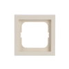 Cover frame 1-gang ivory white - future linear