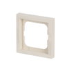 Cover frame 1-gang ivory white - future linear