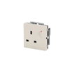 Socket Outlets without claw ivory white - Platform 63