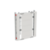 SMISSLINE TP base unit vertikal module, 600 mm x 500 mm x 275 mm , 2 rows , 0 GU , Field width: 2