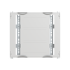 SMISSLINE TP base unit vertikal module, 450 mm x 500 mm x 275 mm , 2 rows , 00 GU , Field width: 2