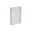 SMISSLINE TP base unit vertikal module, 750 mm x 500 mm x 275 mm , 2 rows , 1 GU , Field width: 2