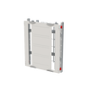 SMISSLINE TP base unit vertikal module, 600 mm x 500 mm x 275 mm , 2 rows , 0 GU , Field width: 2