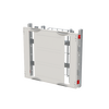 SMISSLINE TP base unit vertikal module, 450 mm x 500 mm x 275 mm , 2 rows , 00 GU , Field width: 2