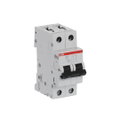 Miniature Circuit Breaker - S200 - 2P - 2 A - C - (AC) 6 kA