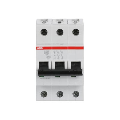 Miniature Circuit Breaker - S200 - 3P - 50 A - C - (AC) 6 kA