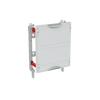 DIN rail for terminals horizontal module, 300 mm x 250 mm x 200 mm , 0 rows , 000 GU , Field width: 1