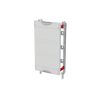 DIN rail for terminals horizontal module, 450 mm x 250 mm x 200 mm , 0 rows , 00 GU , Field width: 1