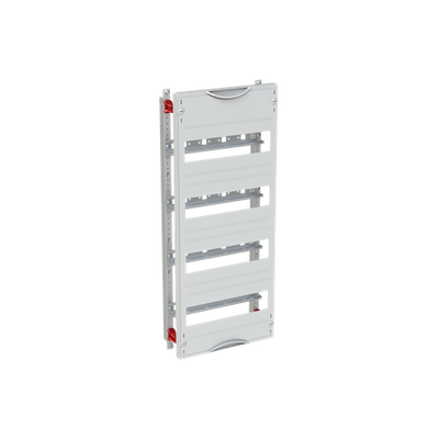 DIN rail mounting devices module, 600 mm x 250 mm x 120 mm , 4 rows , 0 GU , Field width: 1