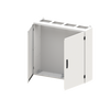 Wall-mounting cabinet, Field width: 4, Rows: 6, 950 mm x 1050 mm x 275 mm, Grounded (Class I), IP55