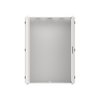 Wall-mounting cabinet, Field width: 4, Rows: 9, 1400 mm x 1050 mm x 275 mm, Grounded (Class I), IP55