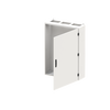 Wall-mounting cabinet, Field width: 3, Rows: 7, 1100 mm x 800 mm x 275 mm, Grounded (Class I), IP55