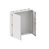 Wall-mounting cabinet, Field width: 5, Rows: 9, 1400 mm x 1300 mm x 275 mm, Grounded (Class I), IP55