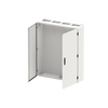 Wall-mounting cabinet, Field width: 4, Rows: 8, 1250 mm x 1050 mm x 275 mm, Grounded (Class I), IP55