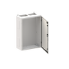 Wall-mounting cabinet, Field width: 2, Rows: 5, 800 mm x 550 mm x 275 mm, Grounded (Class I), IP55