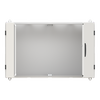 Wall-mounting cabinet, Field width: 4, Rows: 4, 650 mm x 1050 mm x 275 mm, Grounded (Class I), IP55