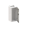 Wall-mounting cabinet, Field width: 1, Rows: 4, 650 mm x 300 mm x 275 mm, Grounded (Class I), IP55