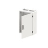 Wall-mounting cabinet, Field width: 2, Rows: 5, 800 mm x 550 mm x 275 mm, Grounded (Class I), IP55
