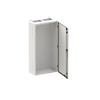 Wall-mounting cabinet, Field width: 2, Rows: 7, 1100 mm x 550 mm x 275 mm, Grounded (Class I), IP55