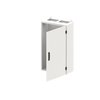 Wall-mounting cabinet, Field width: 2, Rows: 6, 950 mm x 550 mm x 275 mm, Grounded (Class I), IP55